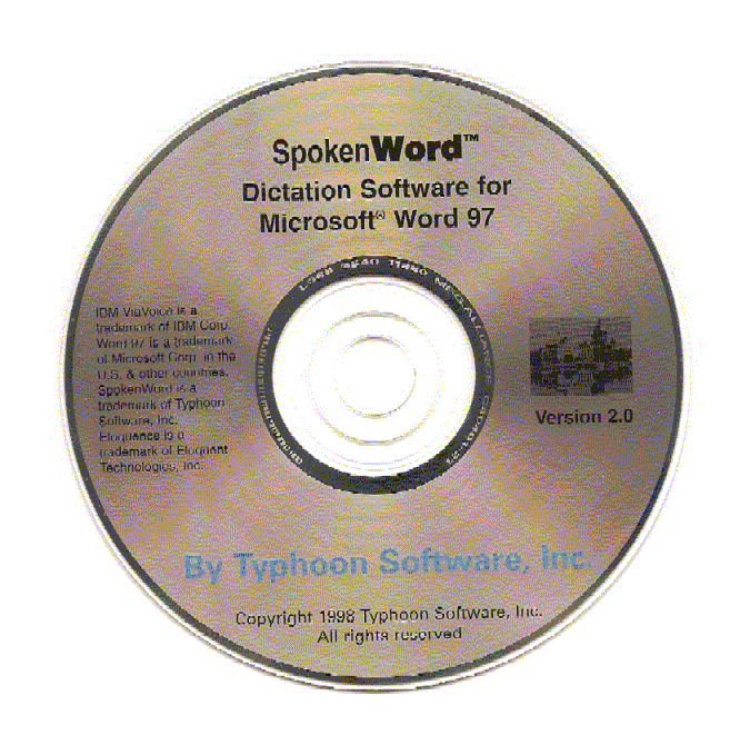 Dictation Software for Microsoft Word 97